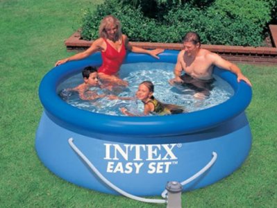 Надувной бассейн Intex Easy Set Pool 244x76  28112